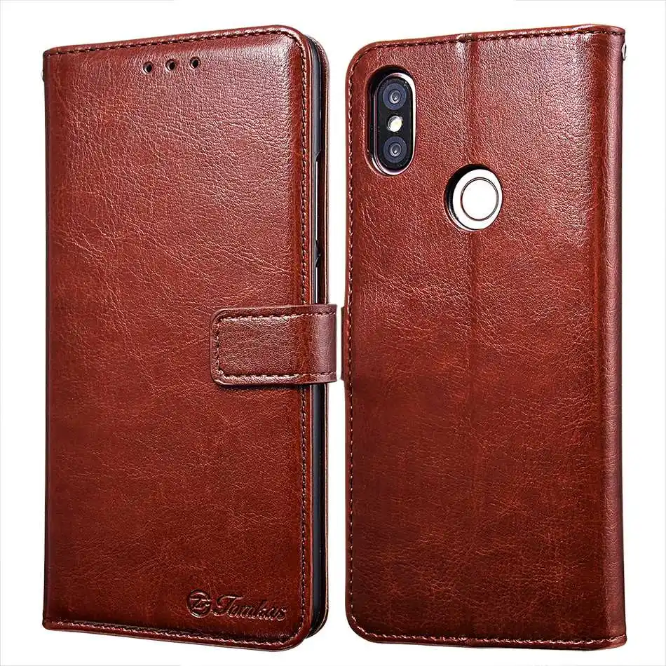 TOMKAS Case For Xiaomi Redmi S2 Case Wallet PU Cases Business Luxury For Xiaomi Redmi S2 Coque Vintage Back cover