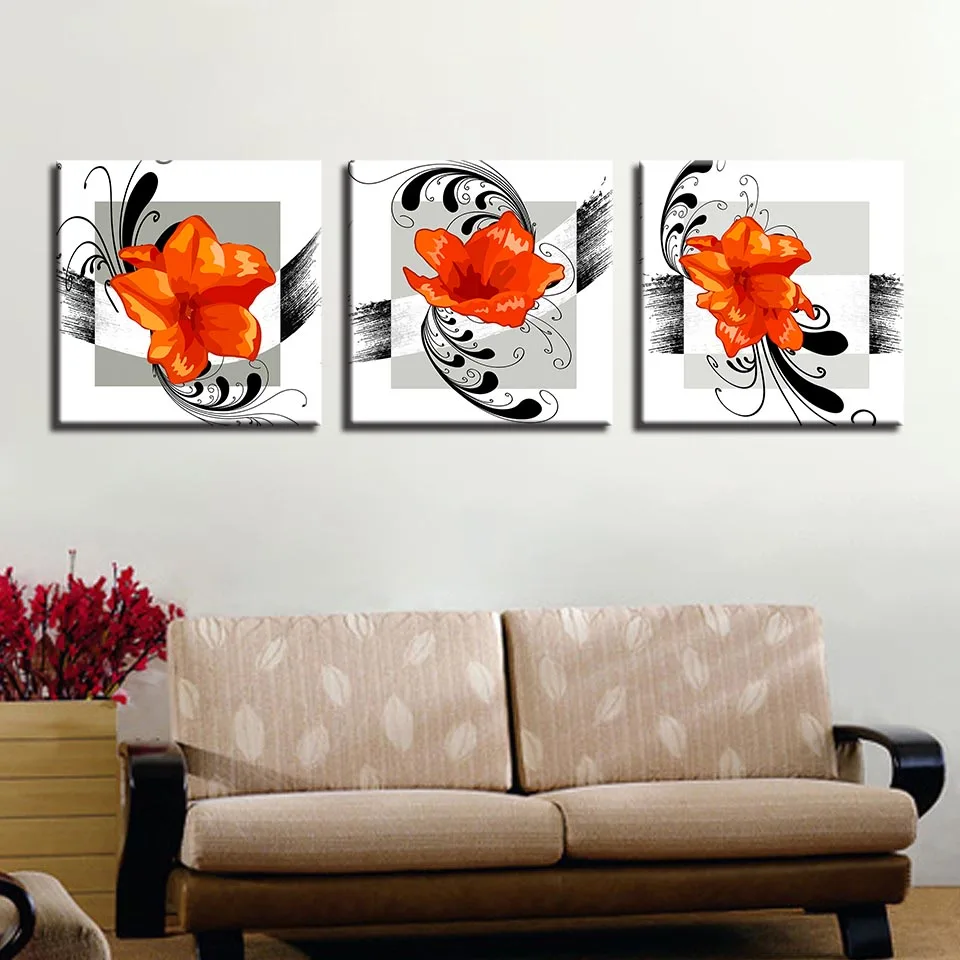 Canvas HD Prints Pictures Living Room Wall Art Framework 3 Pieces Orange Flowers Paintings Tropaeolum Majus Poster Home Decor
Canvas HD Prints Pictures Living Room Wall Art Framework 3 Pieces Orange Flowers Paintings Tropaeolum Majus Poster Home Decor