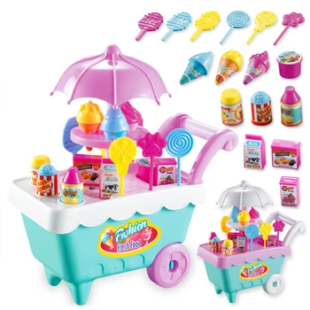 Surwish DIY Ice Cream Trolley Pretend Play Toy with Light Music for Kids Learning Skills Interest Development Sets children
Surwish DIY Ice Cream Trolley Pretend Play Toy with Light Music for Kids Learning Skills Interest Development Sets children