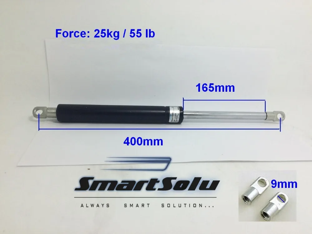 Free Shipping Auto Spring Strut 165mm*400mm 25Kg / 55 lb M9 Gas Spring Strut Damper
Free Shipping Auto Spring Strut 165mm*400mm 25Kg / 55 lb M9 Gas Spring Strut Damper