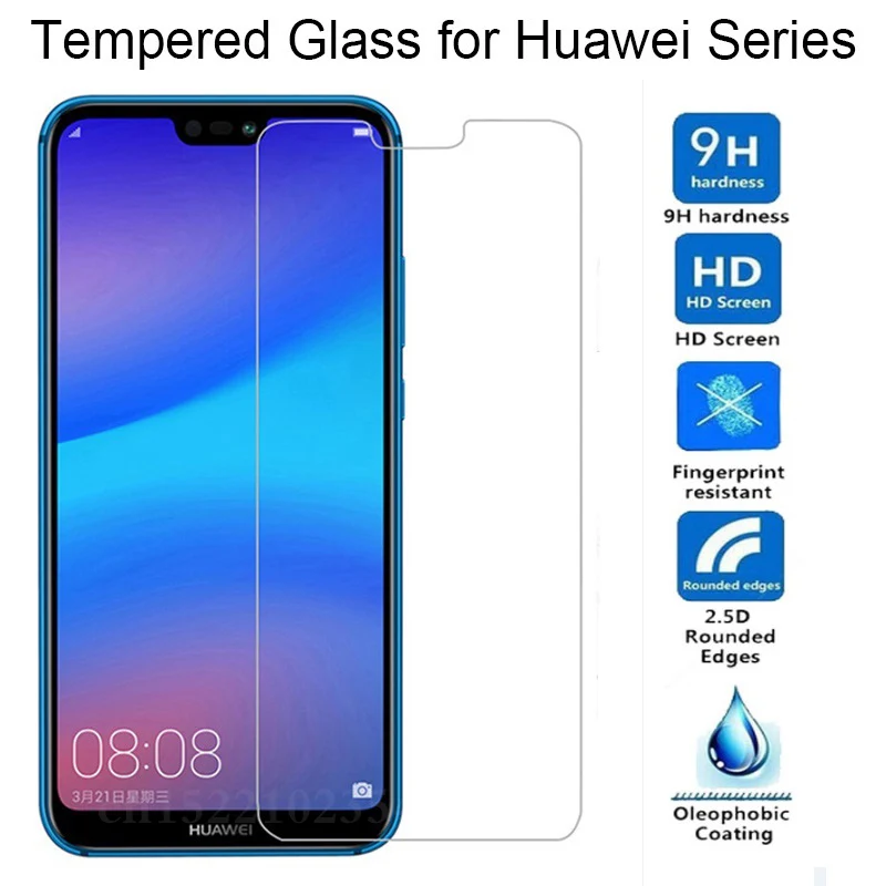 Фото Прозрачное стекло для экрана Huawei Y6II Compact P8 Lite 2017 honor 5a LYO-L21 8 P9 премиум-издание