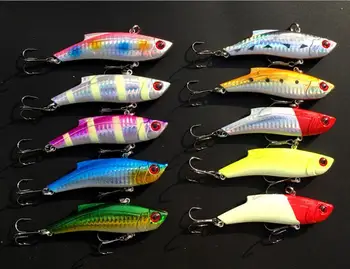Whole Sale 50pcs/lot VIB Fishing Lures Hard Bait Crankbait Bass Tackle w/ Hooks 9cm 35g 10 colors Mixed
Whole Sale 50pcs/lot VIB Fishing Lures Hard Bait Crankbait Bass Tackle w/ Hooks 9cm 35g 10 colors Mixed