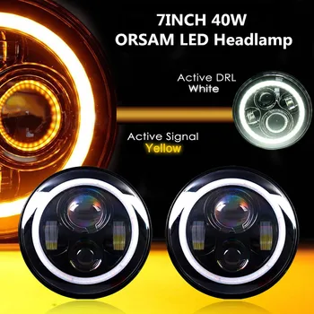 7inch Round LED Headlight Conversion Kit DRL Halo Ring Light Assembly for JK TJ FJ Hummer Trucks Motorcycle Headlamp
7inch Round LED Headlight Conversion Kit DRL Halo Ring Light Assembly for JK TJ FJ Hummer Trucks Motorcycle Headlamp