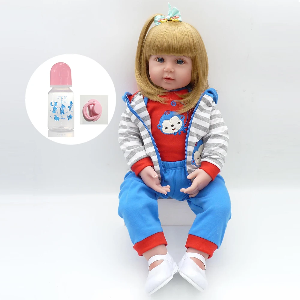 24 inch reborn babies Sports fashion girl doll reborn 64cm soft silicone bebe bonecas reborn toys
24 inch reborn babies Sports fashion girl doll reborn 64cm soft silicone bebe bonecas reborn toys