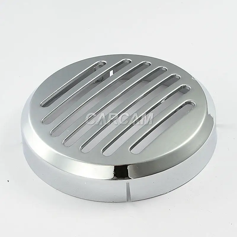 Motorcycle Chrome Round Slotted Grille Car Horn Cover Fit For Honda Shadow VT/VLX 600 Deluxe VT 1100 Sabre VTX 1300 1800 C ...
Motorcycle Chrome Round Slotted Grille Car Horn Cover Fit For Honda Shadow VT/VLX 600 Deluxe VT 1100 Sabre VTX 1300 1800 C ...