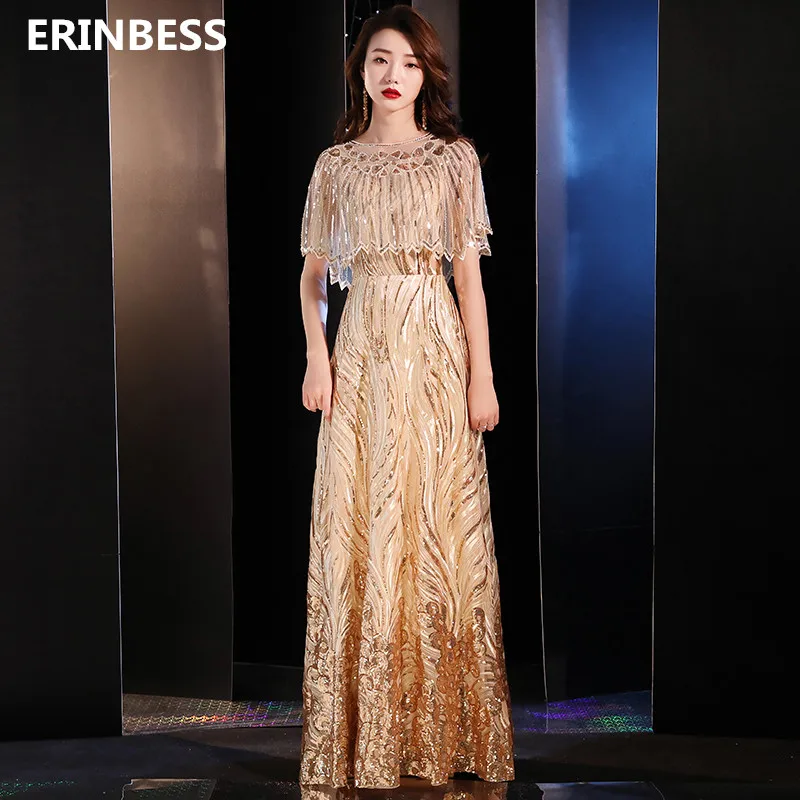 Fashion Style With Shawl Evening Dresses Long Dress Sexy Scoop Neck A-line Evening Dress Elegant 2019 Formal Prom Gowns
Fashion Style With Shawl Evening Dresses Long Dress Sexy Scoop Neck A-line Evening Dress Elegant 2019 Formal Prom Gowns