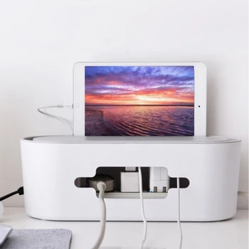 Cable Storage Box Case Power Strip Wire Creative Home Multi-Purpose Management Socket Safety Tidy Organizer Desktop Storage Bin
Cable Storage Box Case Power Strip Wire Creative Home Multi-Purpose Management Socket Safety Tidy Organizer Desktop Storage Bin