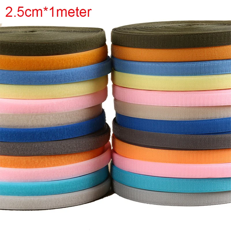 25mm*1M Multicolor Hook and Loop Adhesive Fastener Strong Tape Loop Fastener Sewing Accessories Patchsnap Magic Button No Glue
25mm*1M Multicolor Hook and Loop Adhesive Fastener Strong Tape Loop Fastener Sewing Accessories Patchsnap Magic Button No Glue