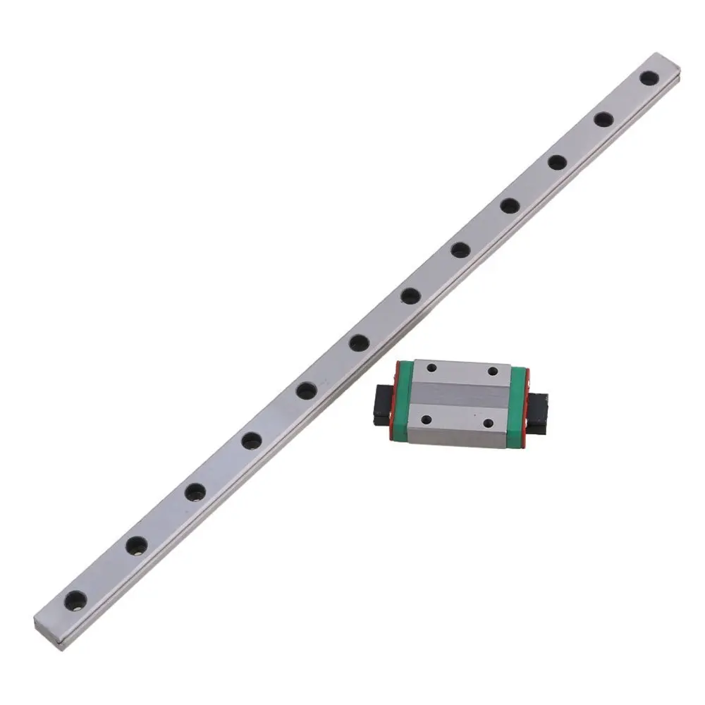 MGN12 300mm Length Bearing Steel Linear Guideway Rail &Extension Sliding Block Precision Measurement Silver Set of 2
MGN12 300mm Length Bearing Steel Linear Guideway Rail &Extension Sliding Block Precision Measurement Silver Set of 2