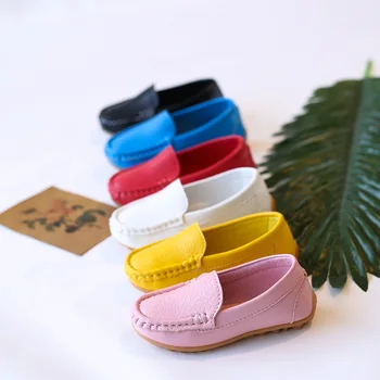 2019 Spring Children Shoes for Girls Boys Leather Shoes Slip-on Loafers Soft Sole Toddler Flats Fashion Kids Sneakers size 21-36
2019 Spring Children Shoes for Girls Boys Leather Shoes Slip-on Loafers Soft Sole Toddler Flats Fashion Kids Sneakers size 21-36