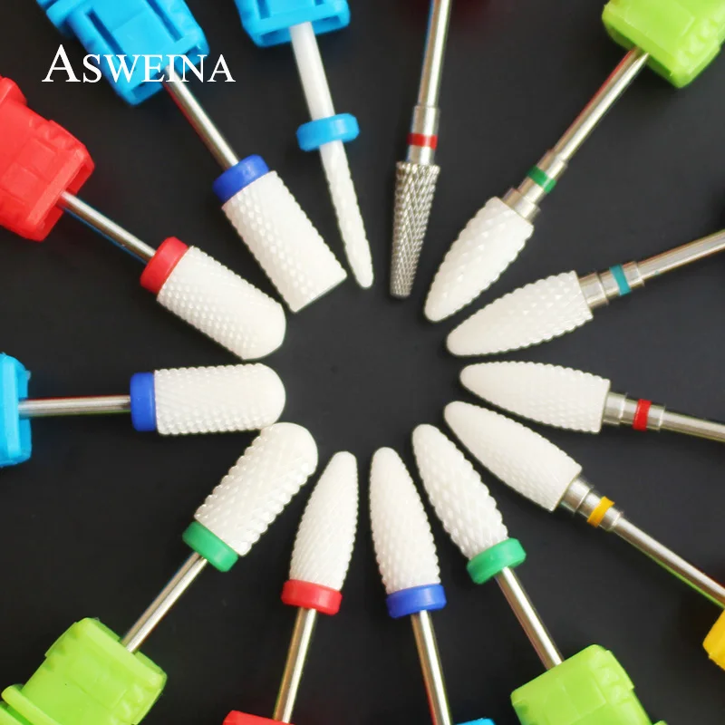 ASWEINA 13pc/set Ceramic Cuticle Clean Burr Nail Drill Bit Rotary Mills Cutter Electric Manicure Pedicure
ASWEINA 13pc/set Ceramic Cuticle Clean Burr Nail Drill Bit Rotary Mills Cutter Electric Manicure Pedicure