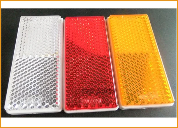 TRAILERS TRUCK CARAVAN REFLECTOR ACCESSORIES PARTS RED TRAILER REFLECTOR TAPE 2