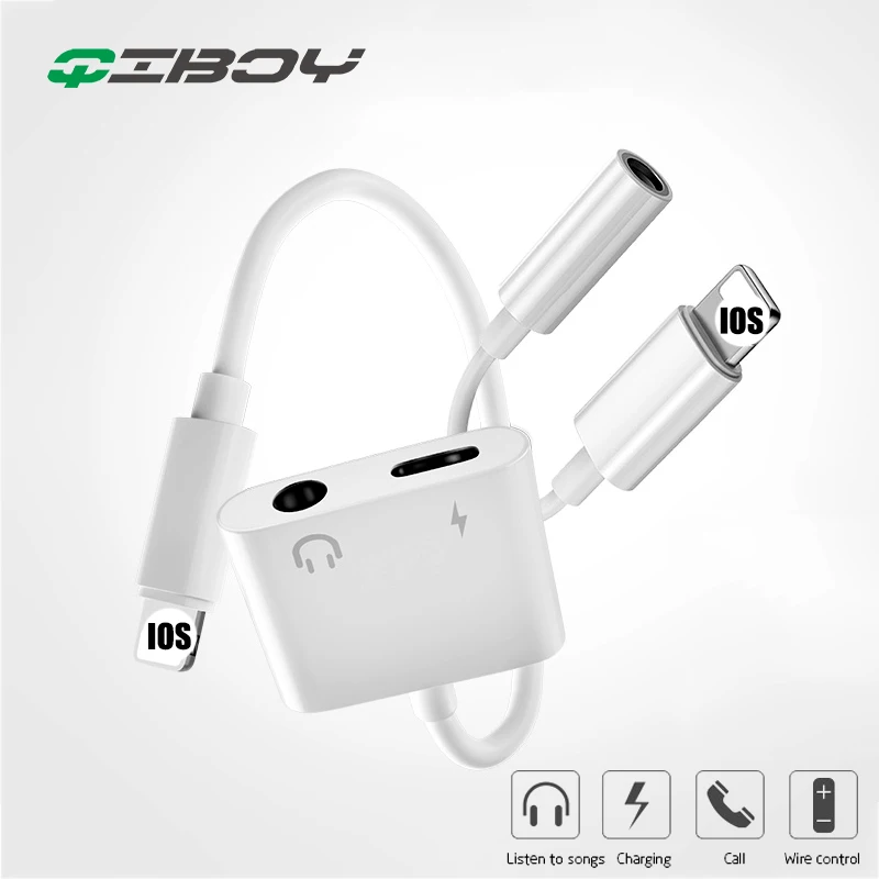 For Iphone 3.5mm Jack Earphone Adapter Connector For iPhone 7 8 X Xs Max XR AUX Lighting Plug Headphone IOS 12 Charger Converter
For Iphone 3.5mm Jack Earphone Adapter Connector For iPhone 7 8 X Xs Max XR AUX Lighting Plug Headphone IOS 12 Charger Converter