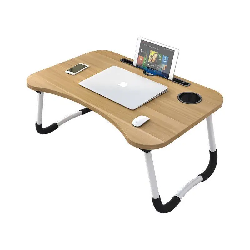 

Adjustable Aluminum Laptop Desk Ergonomic Portable TV Bed Lapdesk Tray PC Table Stand Notebook Table Desk Stand With Mouse Pad