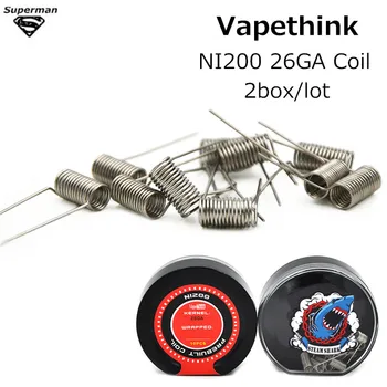 Original SteamShark NI200 26GA coils 0.1ohm Pre-build Heating Wire electronic cigarette Accessory DIY RBA/RDA/RTA atomizer Tank
Original SteamShark NI200 26GA coils 0.1ohm Pre-build Heating Wire electronic cigarette Accessory DIY RBA/RDA/RTA atomizer Tank