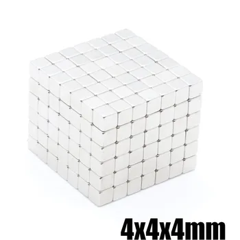 400pcs 4x4x4 mm 35 strong magnetic 4X4X4mm square strong magnets Strong magnetic steel magnets NdFeB magnets
400pcs 4x4x4 mm 35 strong magnetic 4X4X4mm square strong magnets Strong magnetic steel magnets NdFeB magnets