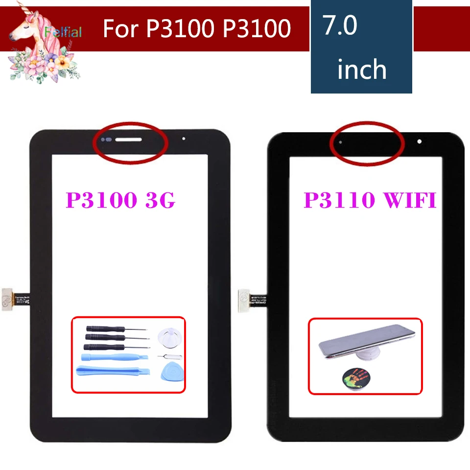Original 7.0" For Samsung Galaxy Tab 2 7.0 P3100 P3110 GT-P3100 GT-P3110 Touch Screen Digitizer Panel Sensor Replacement
Original 7.0" For Samsung Galaxy Tab 2 7.0 P3100 P3110 GT-P3100 GT-P3110 Touch Screen Digitizer Panel Sensor Replacement