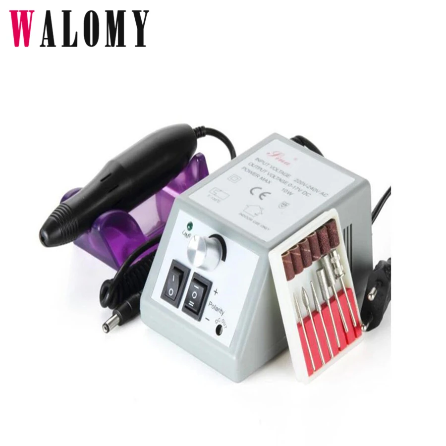 New Professional File Buffer Bits Machine Electric Nail Polishing Machine Manicure Pedicure Kit With 6 Pen Nail Art Tools
New Professional File Buffer Bits Machine Electric Nail Polishing Machine Manicure Pedicure Kit With 6 Pen Nail Art Tools