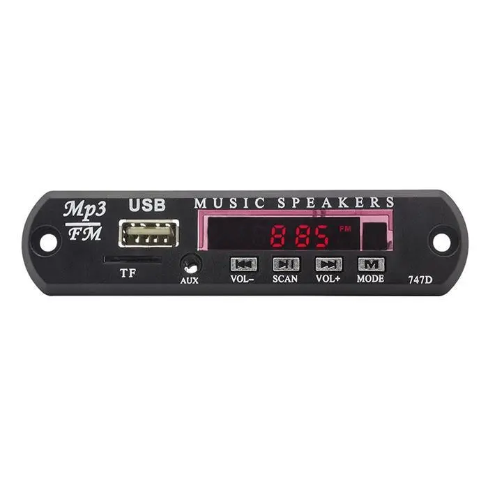 Durable USB Port Digital Tube Display Home Car Infrared Control Remote Speaker Decoder 5V, 12V <150mA Board
Durable USB Port Digital Tube Display Home Car Infrared Control Remote Speaker Decoder 5V, 12V <150mA Board