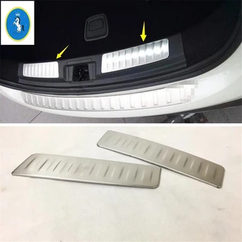 Yimaautotrims Rear Bumper Foot Plate Door Sill Guard Protector Cover Cover Trim 2 Piece Fit For Infiniti QX30 2017 2018 2019
Yimaautotrims Rear Bumper Foot Plate Door Sill Guard Protector Cover Cover Trim 2 Piece Fit For Infiniti QX30 2017 2018 2019