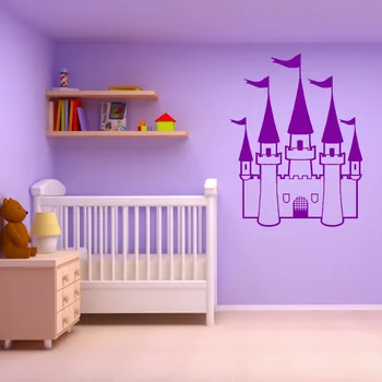 PRINCESS CASTLE GIRLS BEDROOM FAIRYTALE THEME vinyl wall art sticker room decal Girl's Bedroom Nursery Wall Decals Mural D560
PRINCESS CASTLE GIRLS BEDROOM FAIRYTALE THEME vinyl wall art sticker room decal Girl's Bedroom Nursery Wall Decals Mural D560
