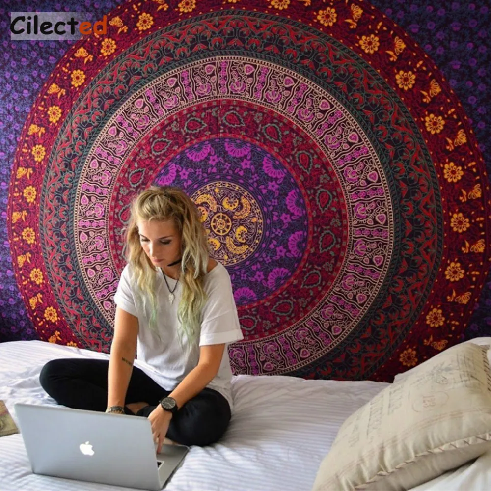 Cilected Mandala Wall Tapestry India Home Decorative Bohemian Hippie Tapestry Fabric Wall Hanging Cloth Table Cover Art Backdrop
Cilected Mandala Wall Tapestry India Home Decorative Bohemian Hippie Tapestry Fabric Wall Hanging Cloth Table Cover Art Backdrop
