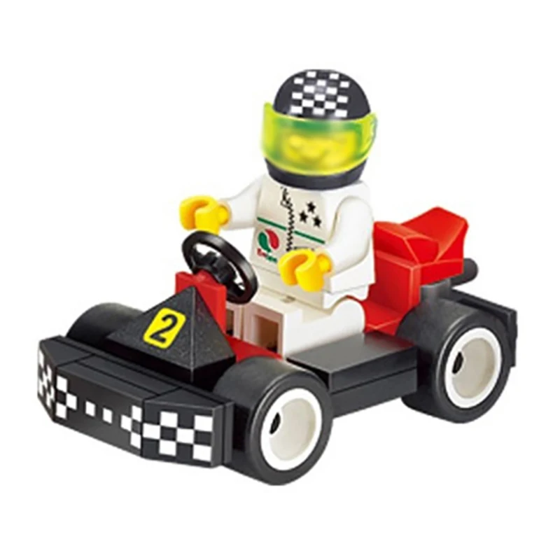 Children Speed Karting Racing Car Blocks Figures Bricks Building Blocks Enlighten Bricks Gifts Toys for Boys K2543-1204
Children Speed Karting Racing Car Blocks Figures Bricks Building Blocks Enlighten Bricks Gifts Toys for Boys K2543-1204
