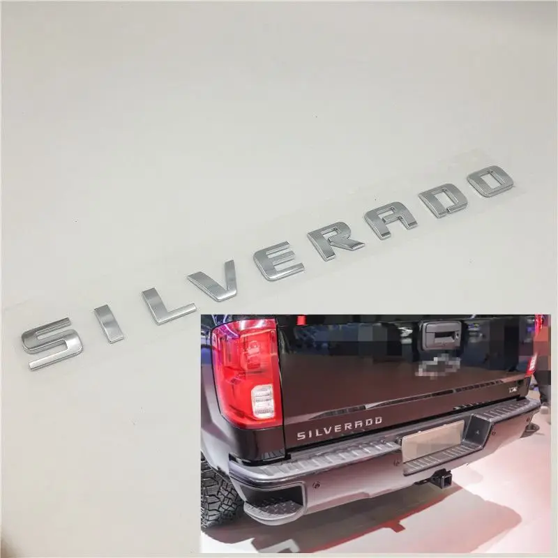 For Chevy Chevrolet Silverado 1500 2500HD 3500HD Tailgate Nameplate Emblem Side Door Badge Logo Decals
For Chevy Chevrolet Silverado 1500 2500HD 3500HD Tailgate Nameplate Emblem Side Door Badge Logo Decals