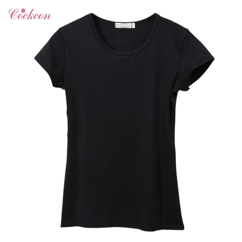 Women Basic T Shirts Mild Silk Solid O Neck Short Sleeve Tees 2018 Summer Tops Shirts Quality Female Casual Tops Short M-XL
Women Basic T Shirts Mild Silk Solid O Neck Short Sleeve Tees 2018 Summer Tops Shirts Quality Female Casual Tops Short M-XL