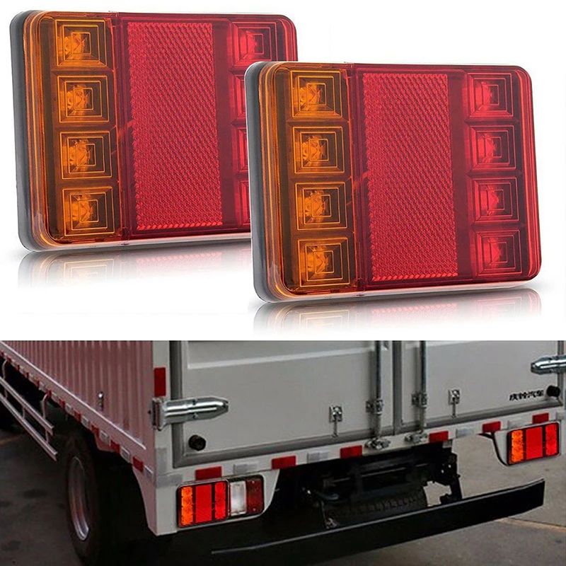 Car Truck LED Rear Tail Light Warning Parts for Trailer Caravans DC 12V Lights Rear Lamps Waterproof Tailight
Car Truck LED Rear Tail Light Warning Parts for Trailer Caravans DC 12V Lights Rear Lamps Waterproof Tailight