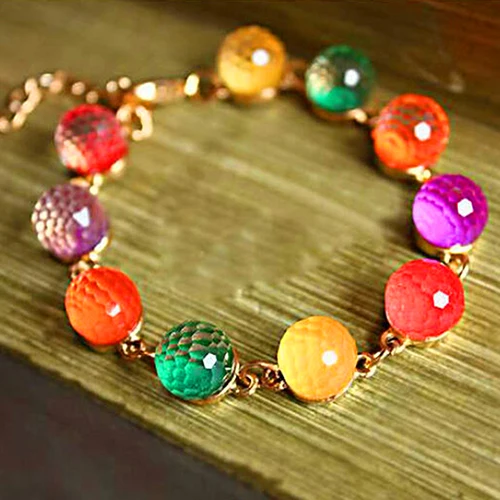 Hot Women's Colorful Candy Beads Golden Tone Crystal Chain Bangle Cuff Bracelet 7G2N BD5E
Hot Women's Colorful Candy Beads Golden Tone Crystal Chain Bangle Cuff Bracelet 7G2N BD5E