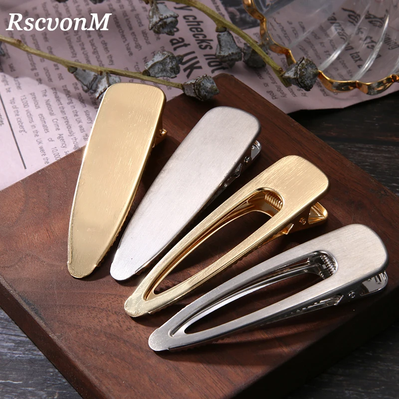 1 PC Retro Brushed Matte Metal Hairpins Hair Clips Girls Simple Wild Smooth Hollow Hairclip Barrettes Headwear Hair Accessories
1 PC Retro Brushed Matte Metal Hairpins Hair Clips Girls Simple Wild Smooth Hollow Hairclip Barrettes Headwear Hair Accessories