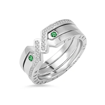 AILIN Custom Combination Knot Birthstone Ring With Cubic Zirconia In Sterling Silver For Women's Gift
AILIN Custom Combination Knot Birthstone Ring With Cubic Zirconia In Sterling Silver For Women's Gift