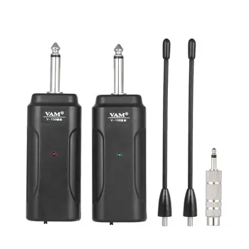 Portable Wireless Audio Transmitter Receiver System For Electric Guitar Bass Electric Violin Musical Instrument
Portable Wireless Audio Transmitter Receiver System For Electric Guitar Bass Electric Violin Musical Instrument
