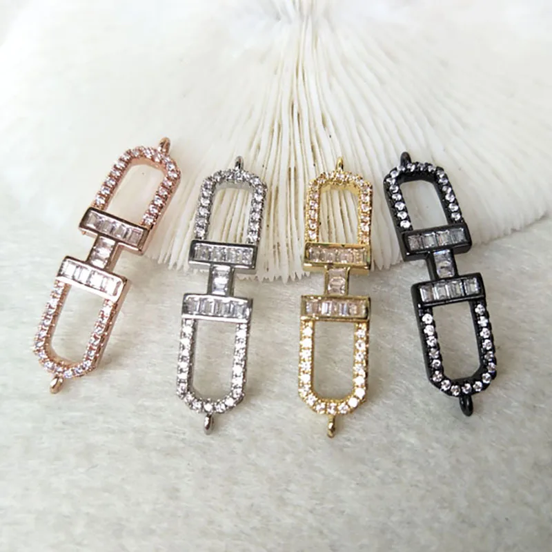 10pcs CZ zircon Micro Pave Connector,Double Bails Beads Charm,DIY Bracelet necklace Jewelry Finding CT292
10pcs CZ zircon Micro Pave Connector,Double Bails Beads Charm,DIY Bracelet necklace Jewelry Finding CT292