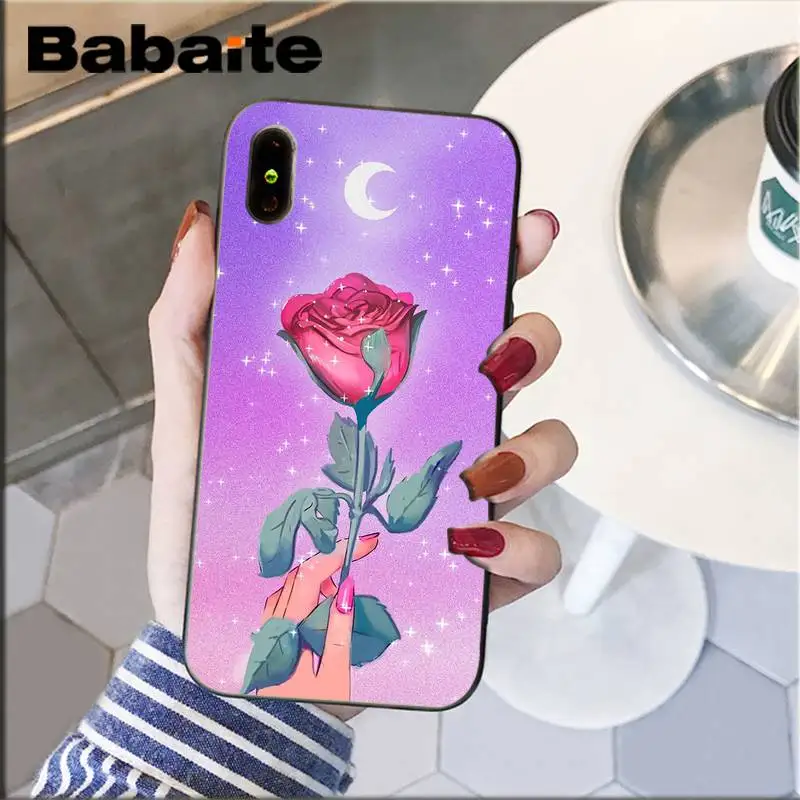 Beautiful moon fashion aesthetic pop art