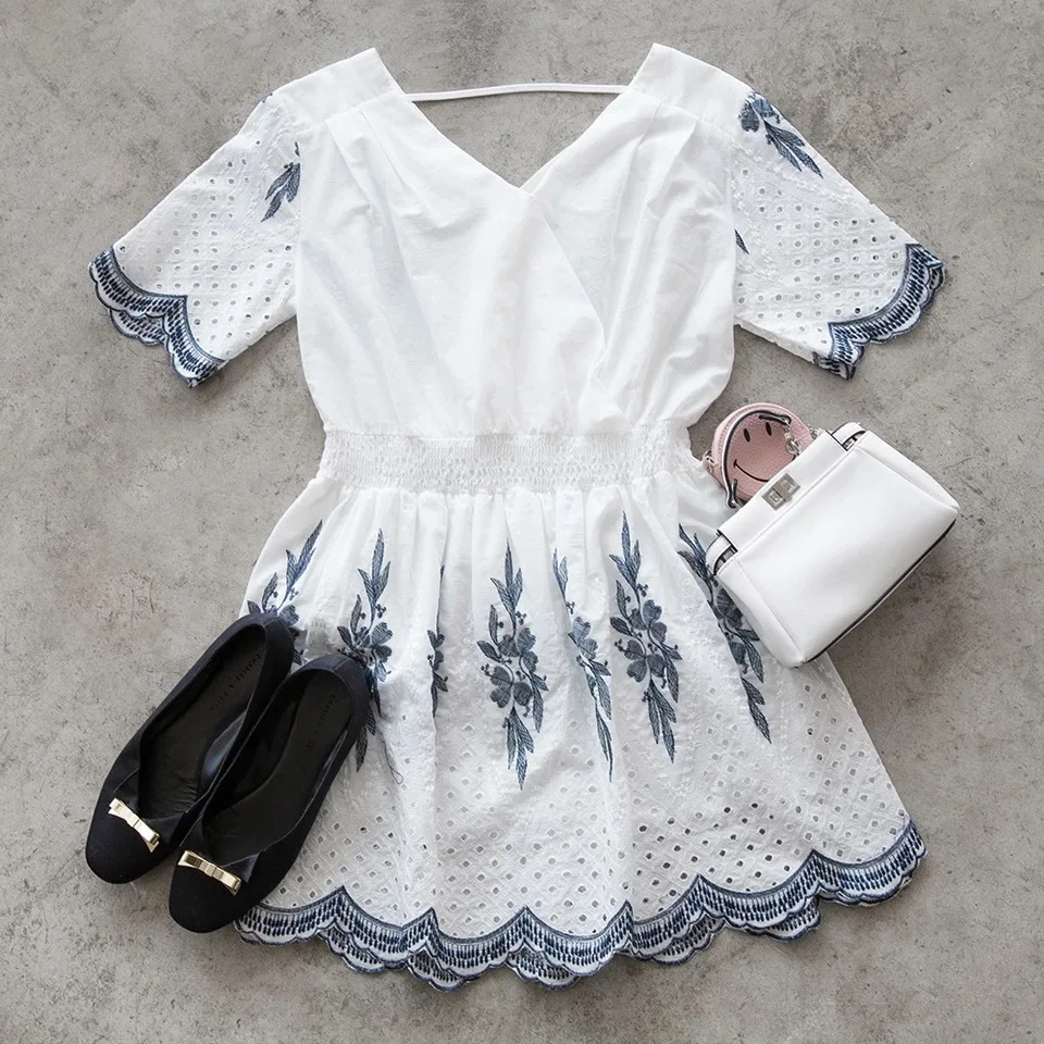 High Quality Ruffle 100%Cotton Embroidery Lace Skirt One-piece Dress Fabric DIY Cloth Width130cm 1yard
High Quality Ruffle 100%Cotton Embroidery Lace Skirt One-piece Dress Fabric DIY Cloth Width130cm 1yard