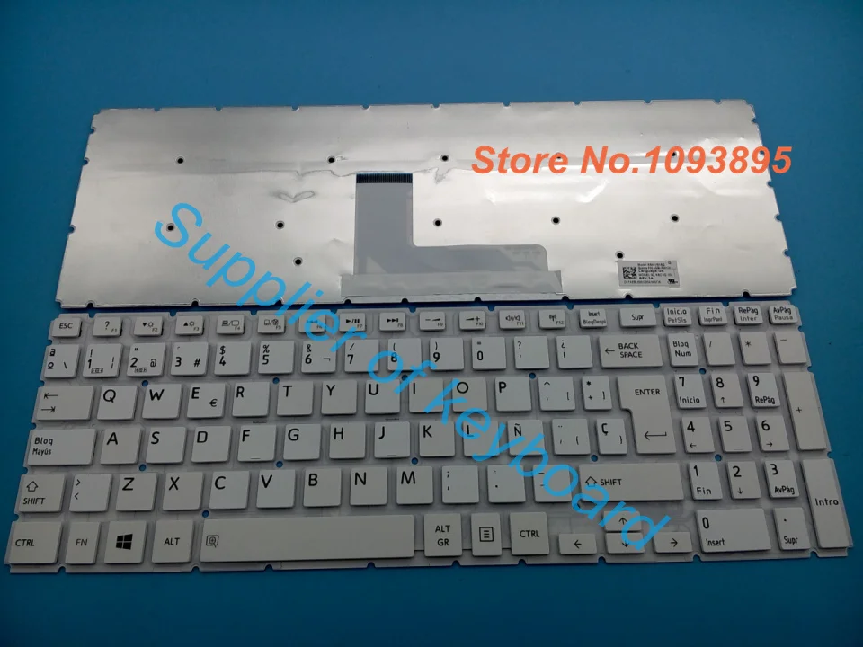 NEW Spanish/Latin keyboard For Toshiba Satellite L50-B L50D-B L50T-B White laptop Spanish keyboard
NEW Spanish/Latin keyboard For Toshiba Satellite L50-B L50D-B L50T-B White laptop Spanish keyboard