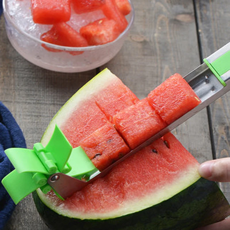 Plastic Watermelon Slicer Windmill Shape Practical For Cutting Watermelon Power Save Cutter Creative Melon Cutting Tool
Plastic Watermelon Slicer Windmill Shape Practical For Cutting Watermelon Power Save Cutter Creative Melon Cutting Tool