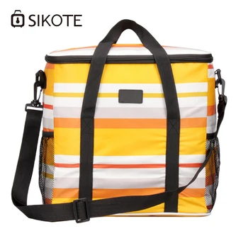

SIKOTE 17L Large Aluminum Foil Ice Pack Bags Heat Preservation Lunch Breast Milk Cold Outside Warm And Insulation Packs Bag
