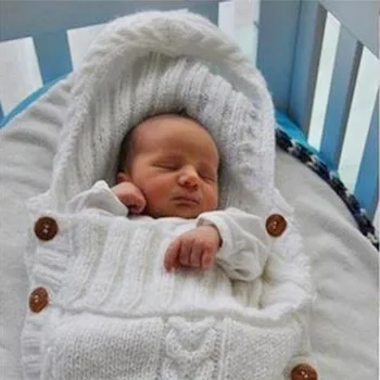 Newborn Winter Sleeping Bag Baby Wrap Swaddle Blanket 0-24 Months Crochet Knitted Wool Swaddle Sleepsack Stroller Wrap
Newborn Winter Sleeping Bag Baby Wrap Swaddle Blanket 0-24 Months Crochet Knitted Wool Swaddle Sleepsack Stroller Wrap