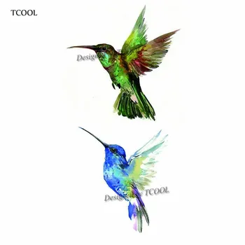 HXMAN Watercolor Hummingbird Temporary Fake Tattoo Body Art Sticker Waterproof Hand Tattoo for Men Hot Design 9.8X6cm A-331
HXMAN Watercolor Hummingbird Temporary Fake Tattoo Body Art Sticker Waterproof Hand Tattoo for Men Hot Design 9.8X6cm A-331