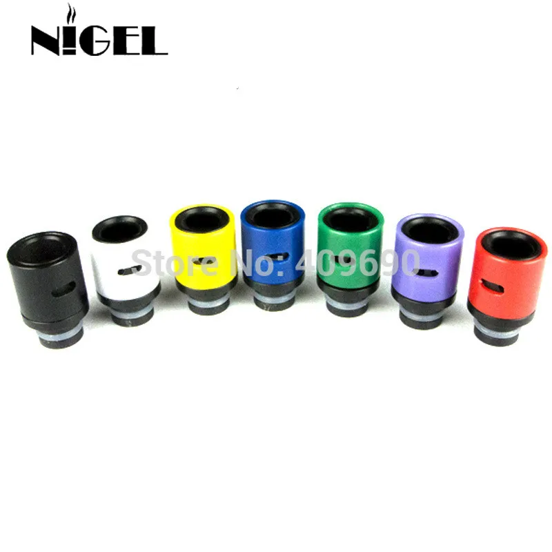 Nigel Style 7 Aluminum Metal Air Flow Control Drip Tip Adjustable Airflow 510 Drip Tips Mouthpiece For Vape E Cigarette Atomizer
Nigel Style 7 Aluminum Metal Air Flow Control Drip Tip Adjustable Airflow 510 Drip Tips Mouthpiece For Vape E Cigarette Atomizer