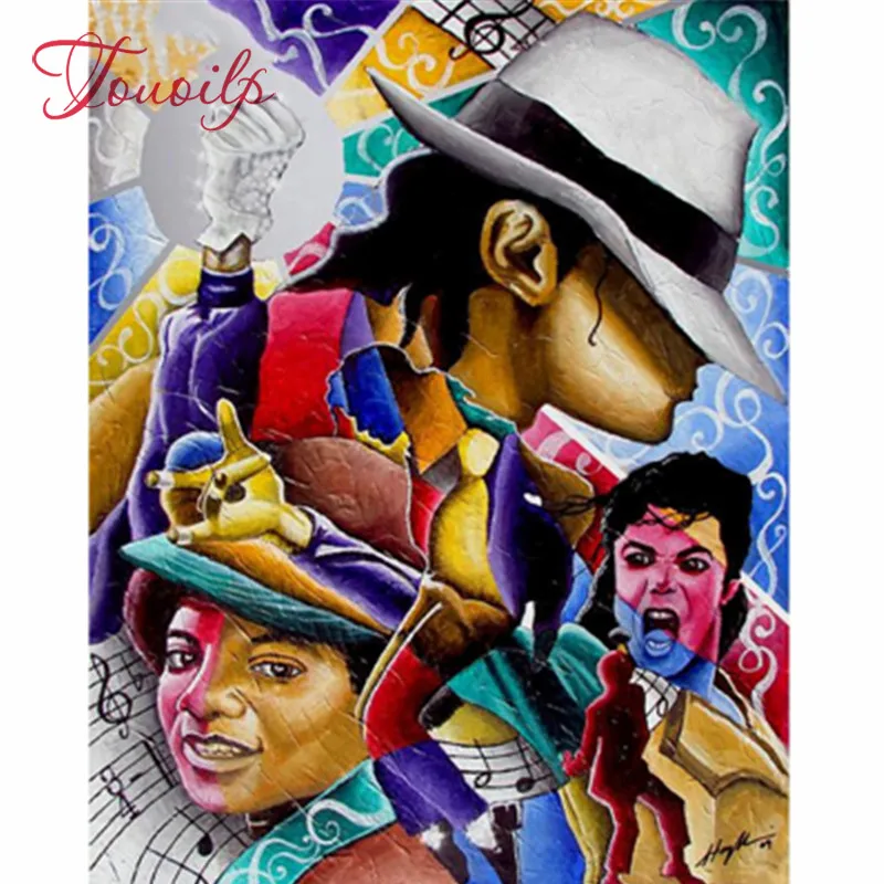 Full Square round Drill 5D DIY Diamond Painting Music Michael Jackson Cross Stitch Mosaic Needlework Diamond Embroidery Crafts 
Full Square round Drill 5D DIY Diamond Painting Music Michael Jackson Cross Stitch Mosaic Needlework Diamond Embroidery Crafts