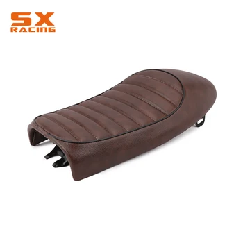 Motorbike Brown Leather Passenger Soft Retro Seat Cushion For Harley Davidson Bobber HONDA CG 125 
Motorbike Brown Leather Passenger Soft Retro Seat Cushion For Harley Davidson Bobber HONDA CG 125