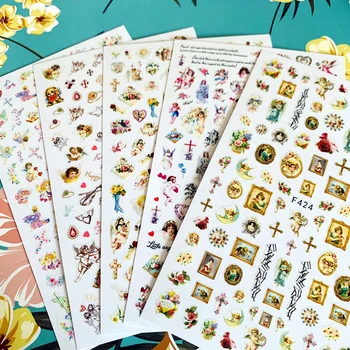 Newest F sereis F-424-425-426-427 angel 3d nail art sticker nail decal stamping export japan designs rhinestones decorations
Newest F sereis F-424-425-426-427 angel 3d nail art sticker nail decal stamping export japan designs rhinestones decorations