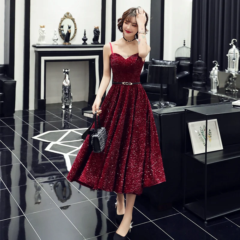 2020 Vestido De Festa New Design Sexy Formal Dress Burgundy Sweetheart Long Evening Dresses Reflective Dress LF212
2020 Vestido De Festa New Design Sexy Formal Dress Burgundy Sweetheart Long Evening Dresses Reflective Dress LF212