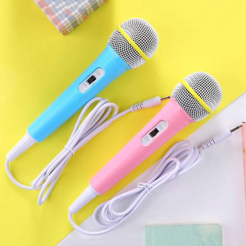 

Wired Microphone Toy Musical Instrument Karaoke Singing Music Toy Microphone Toy Kids Children Christmas Gift Kid Funny Gift