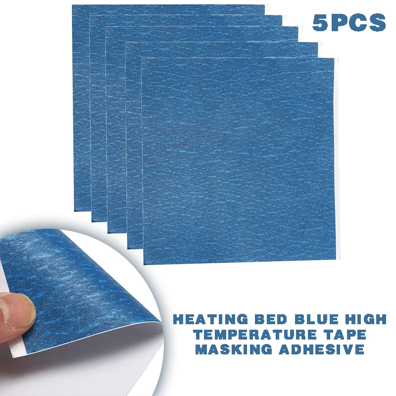 5pcs/lot 3D Printer Parts Heated Bed High Temperature Adhesive Tape Blue 200x210mm Hot Bed Tape Heated Bed Sticker
5pcs/lot 3D Printer Parts Heated Bed High Temperature Adhesive Tape Blue 200x210mm Hot Bed Tape Heated Bed Sticker