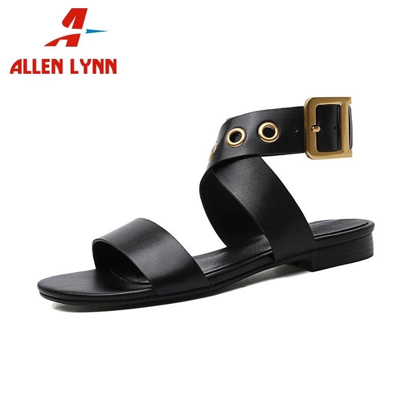 ALLENLYNN Brand New Big Size 33-43 Summer Sandals women's Genuine Leather Women Shoes Woman Casual Party Ol Summer Shoes
ALLENLYNN Brand New Big Size 33-43 Summer Sandals women's Genuine Leather Women Shoes Woman Casual Party Ol Summer Shoes